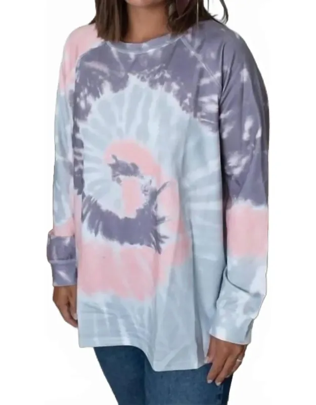 Sassy Swirl Tie Dye Tunic
