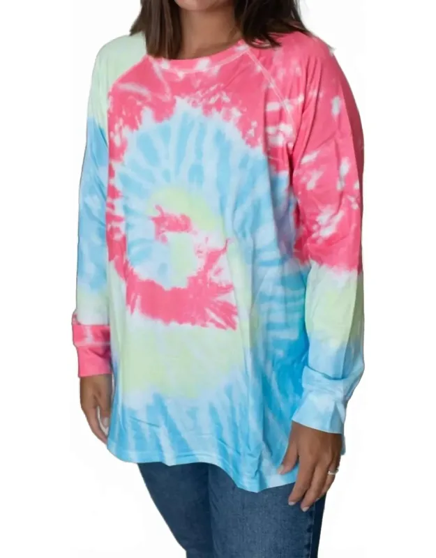 Sassy Swirl Tie Dye Tunic
