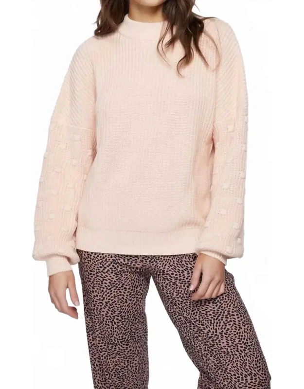 Lucky Lady Mock Neck Sweater