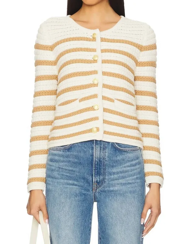 Oberon Button Front Cardigan