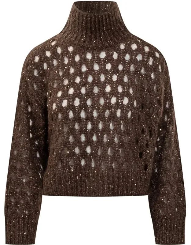 Perforated Sweater