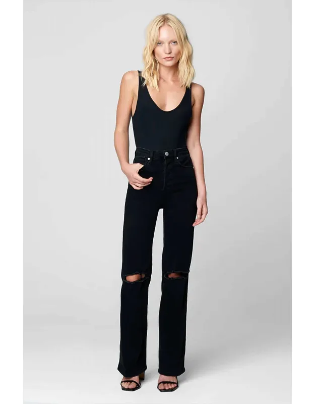 The Franklin High Rise Rip Jeans