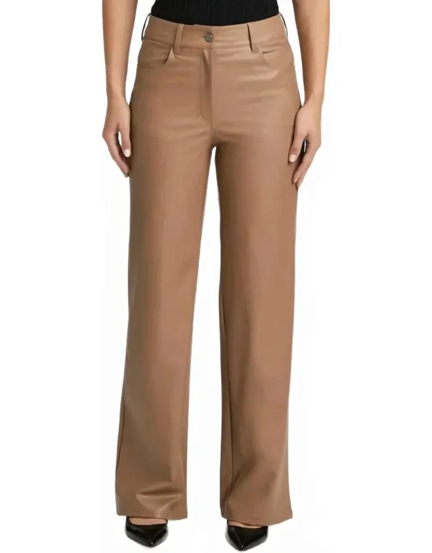Sasha Faux Leather Pants
