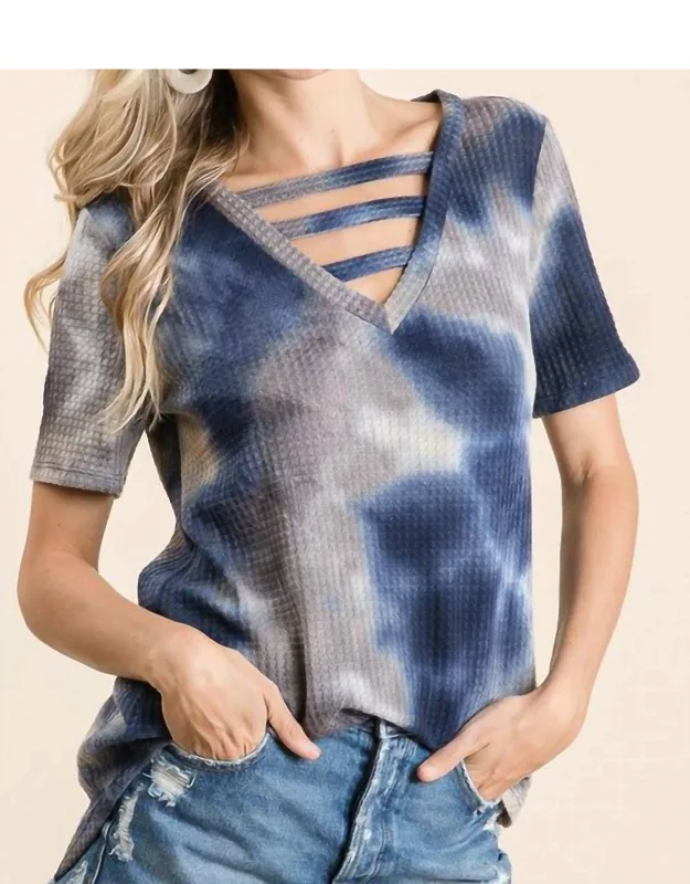 Harmony Strappy Tie Dye Top