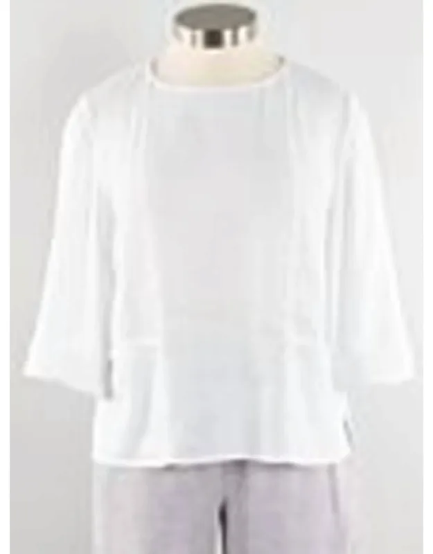 Linen Cotton Pocket Pullover