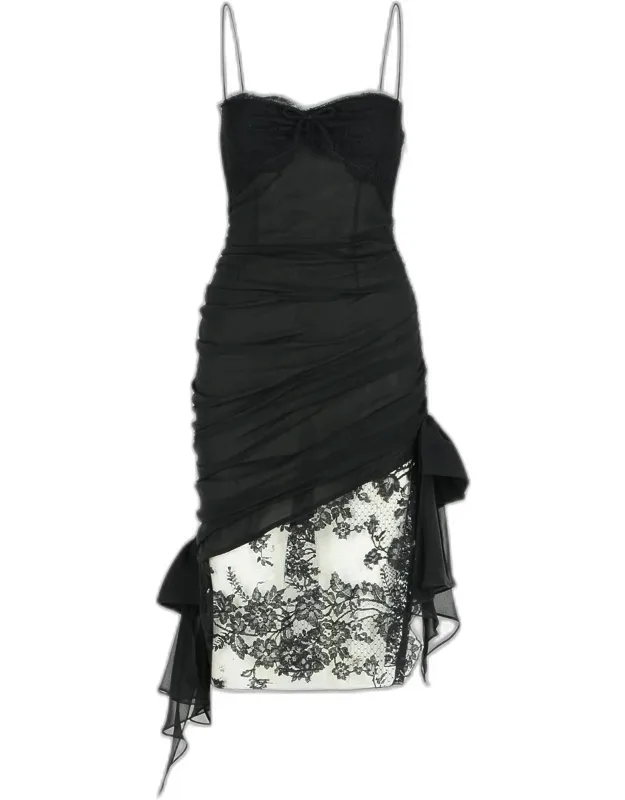 Silk Mini Dress