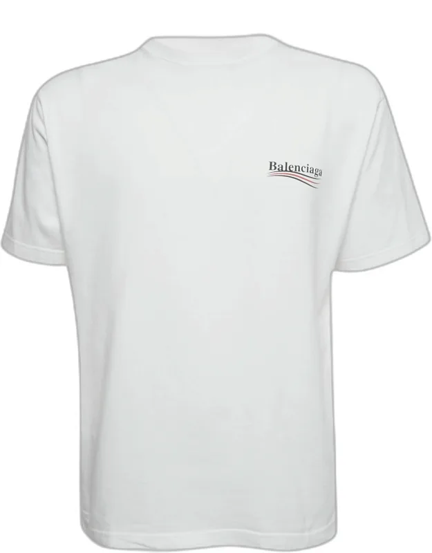 Political Campaign Print Cotton T-shirt