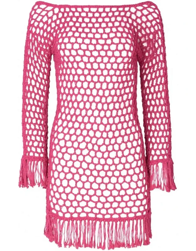 Crochet Mini Dress