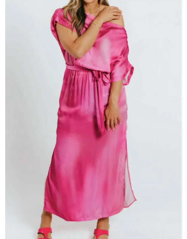 Drape Dress Print