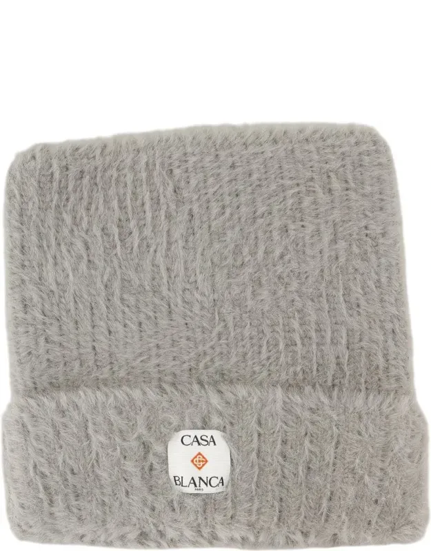Fluffy Square Beanie