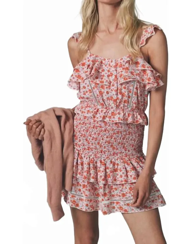 Floral Henley Dress