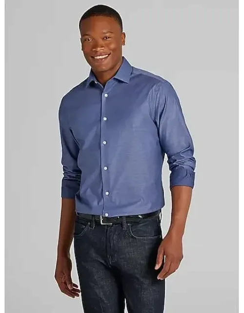 Slim Fit Ultra Performance Stretch Dot Dress Shirt