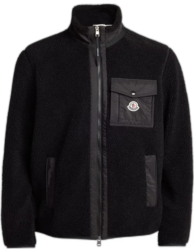 Teddy Boucle Full-zip Jacket