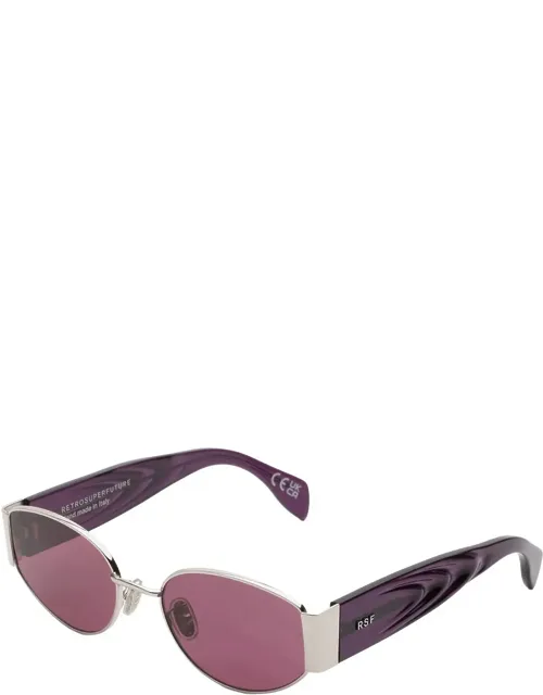 Retrosuperfuture Sunglasses Geometric Metal 54mm Lens