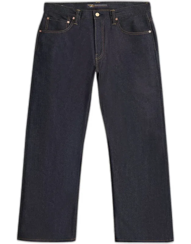 Cinch Raw Denim Loose-fit Pleated Jeans