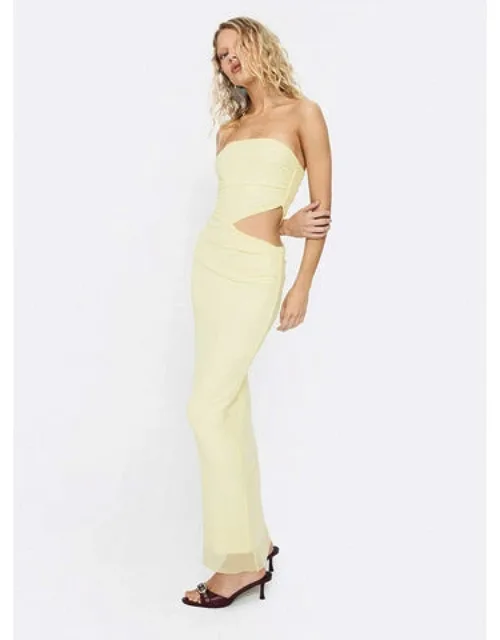 Tyllie Strapless Cut Out Maxi Dress
