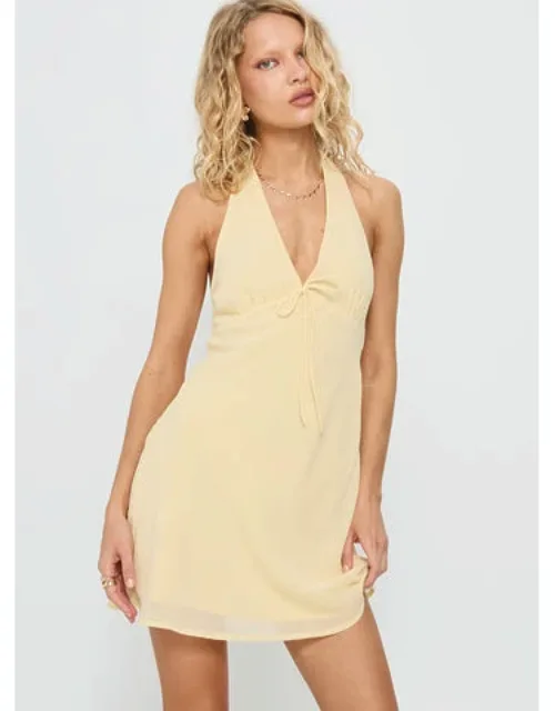 Halter Mini Dress