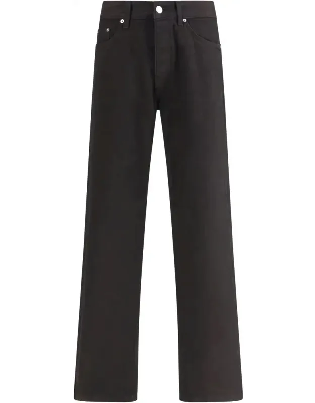 Loose Fit Denim With Twisted Leg Seams
