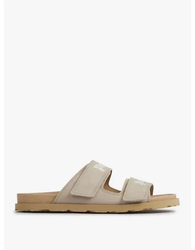 Logo Nubuck Sandals