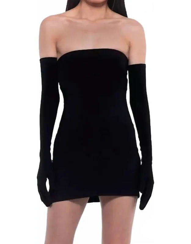 Cupid Mini Dress & Gloves