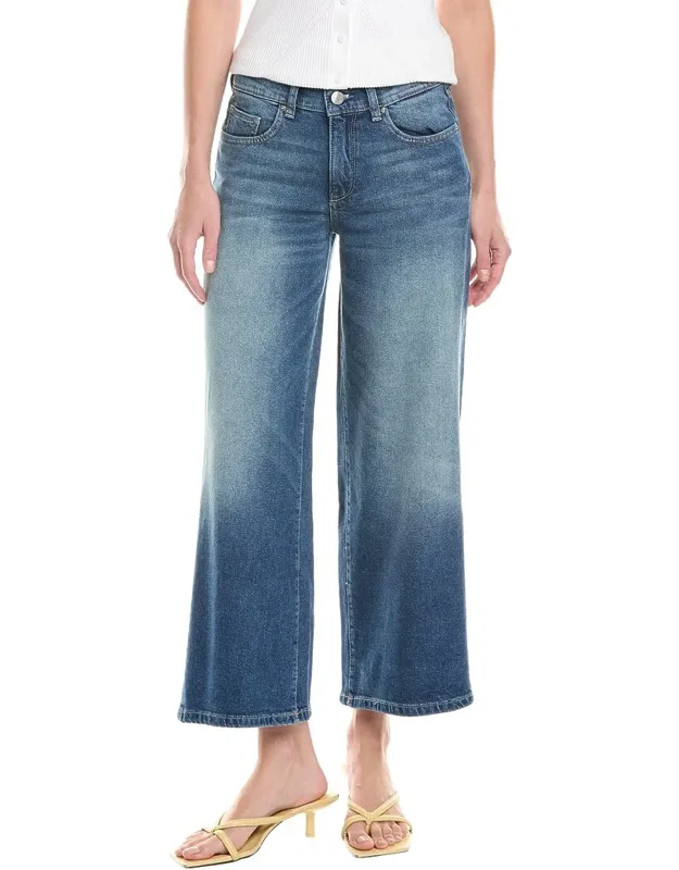 Hepburn Ankle Wide Leg Jeans