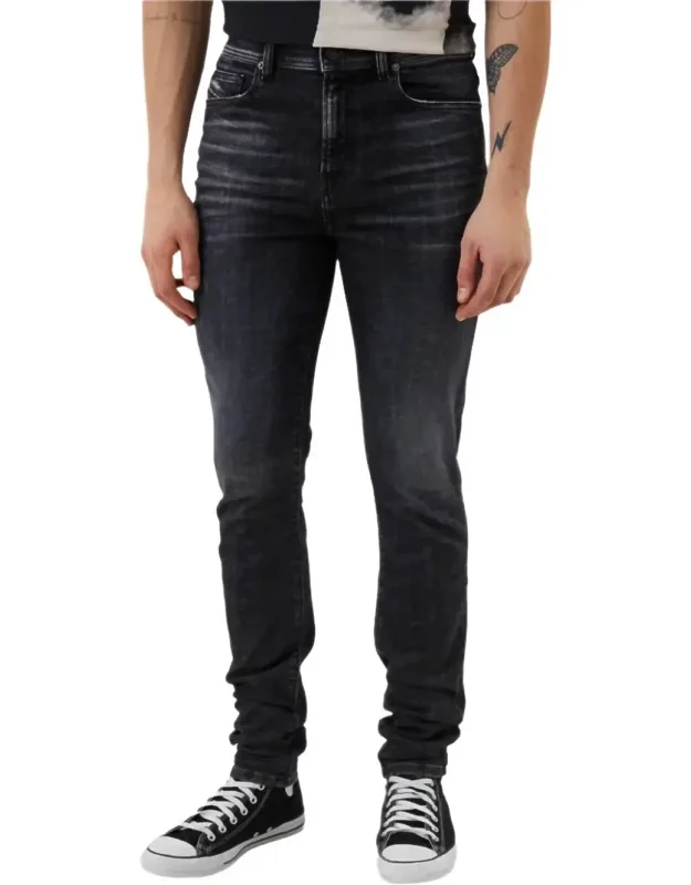 Washed Skinny Fit Stretch Jeans