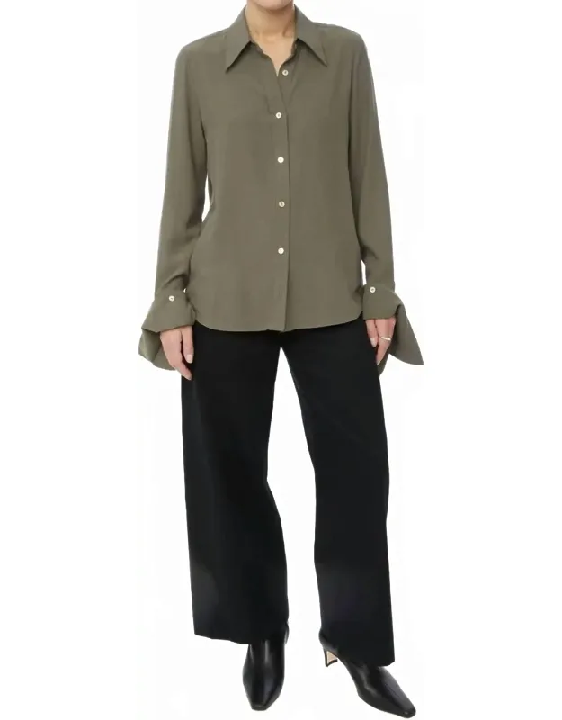 Relaxed Long Cuff Top