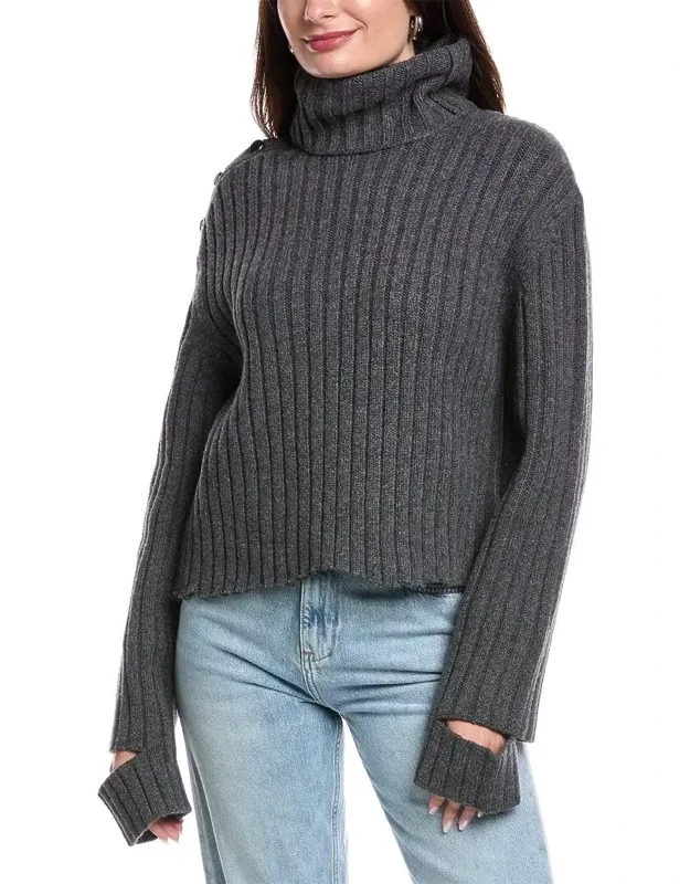 Turtleneck Wool-blend Sweater