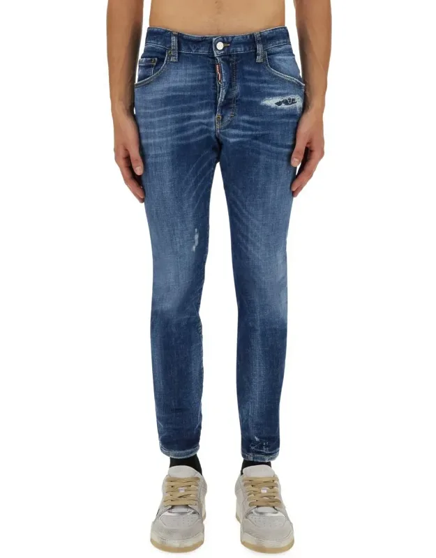 Skater Jeans With 93% Cotton And 4% Polyester