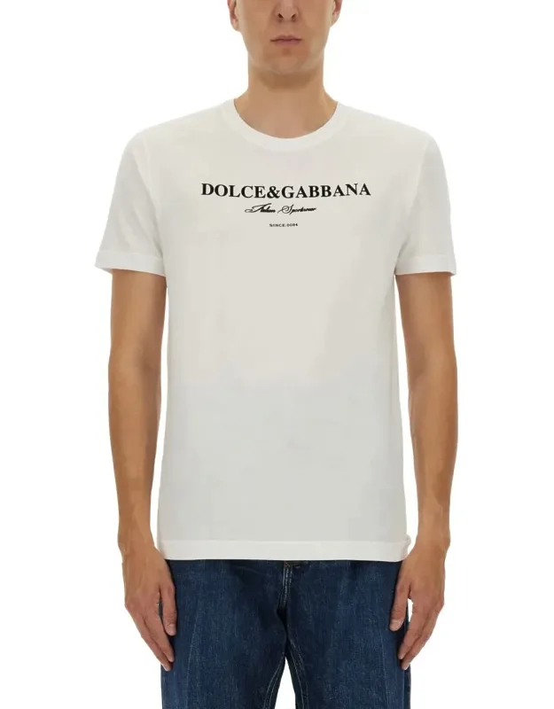 Cotton T-shirt With Print