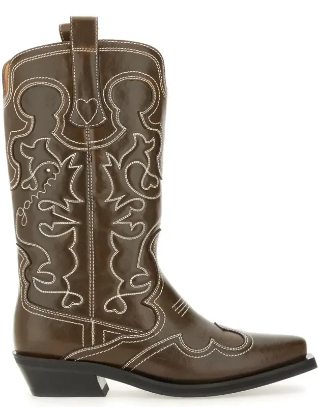 Embroidered "western" Boots