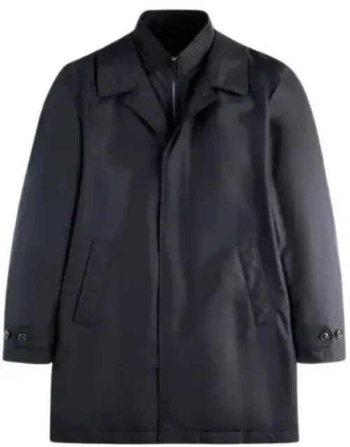 Jacket With Side Pockets And Inner Zip Compartment