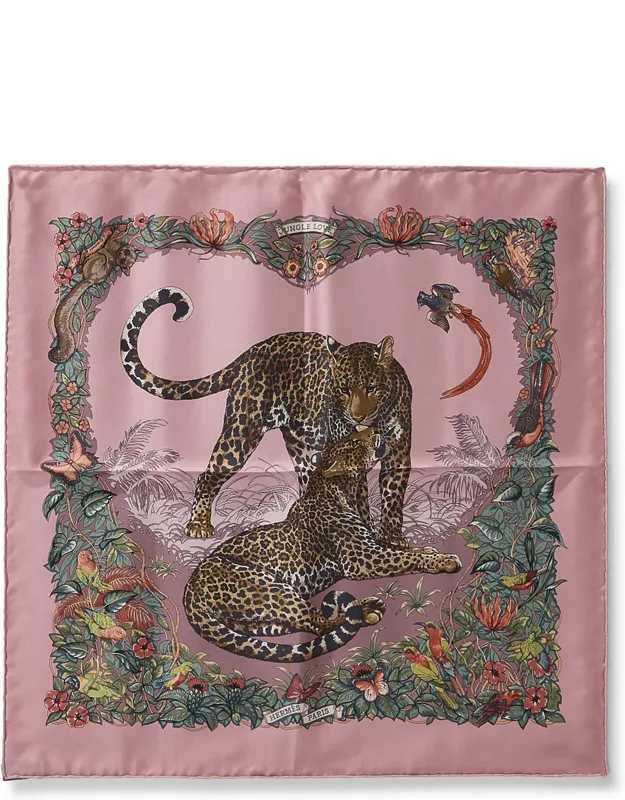 Jungle Love Silk Scarf