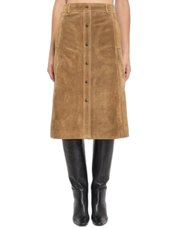 Elen Suede Skirt