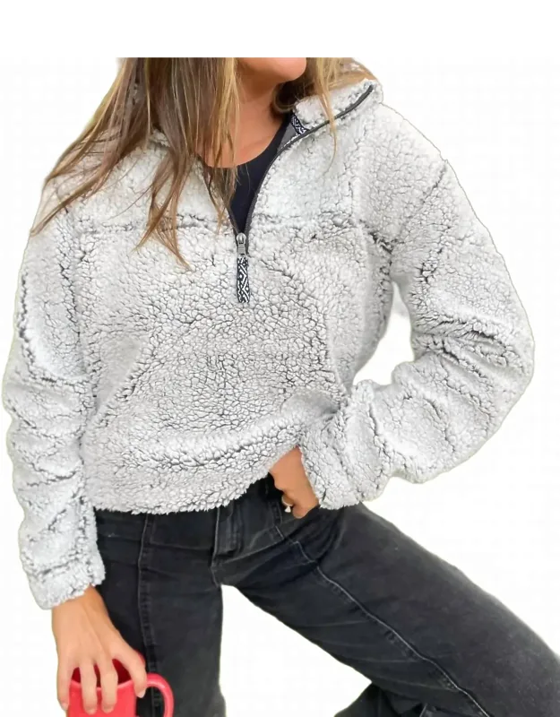 Into The Arctic Sherpa Pullover