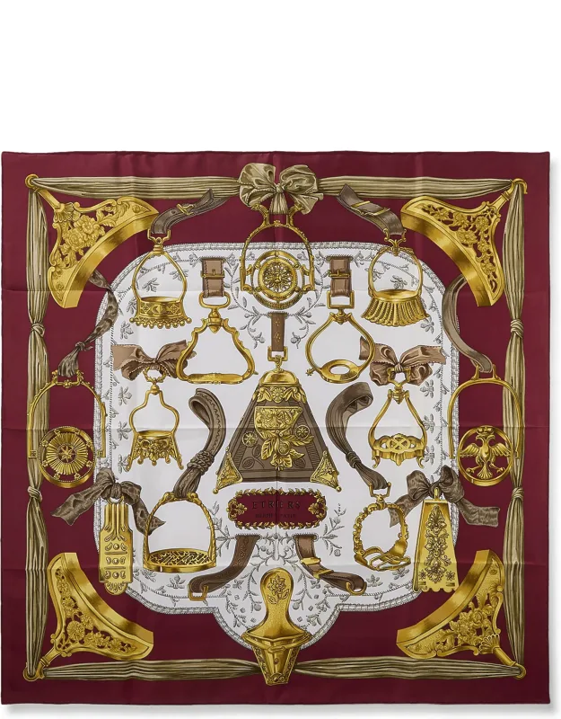 Etriers Silk Scarf