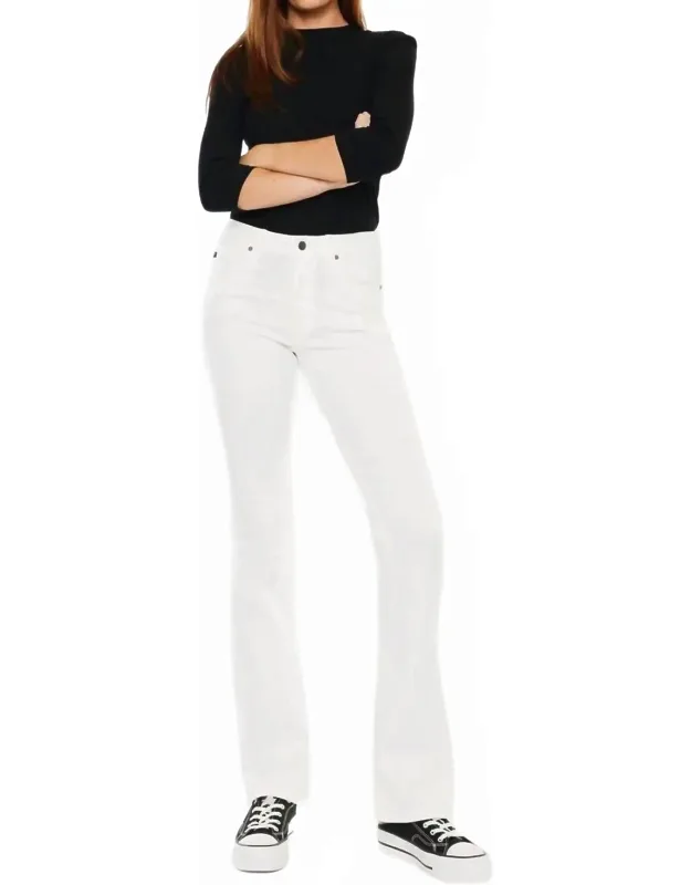 High Rise Bootcut Jeans