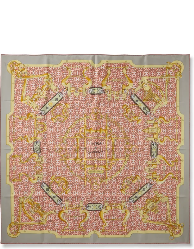 Mors Et Gourmettes Silk Scarf