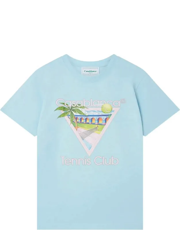 Tennis Club Icon Screen Printed T-shirt