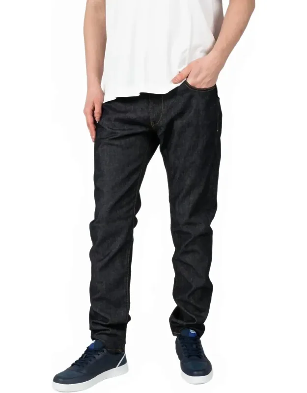 D-strukt Denim Jeans With Slim Fit And Tapered Leg