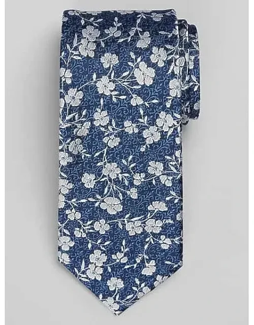 Narrow Floral Tie