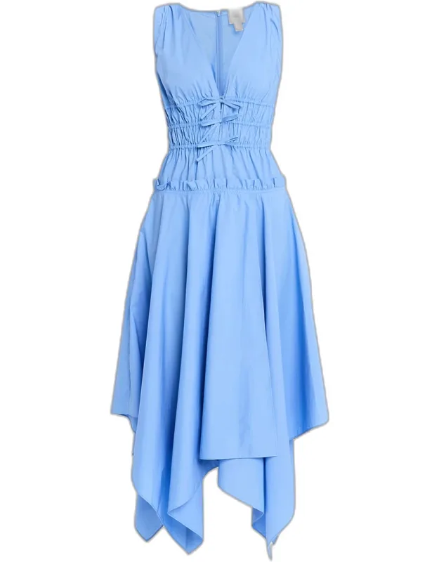 Zelie Tie-front Dress