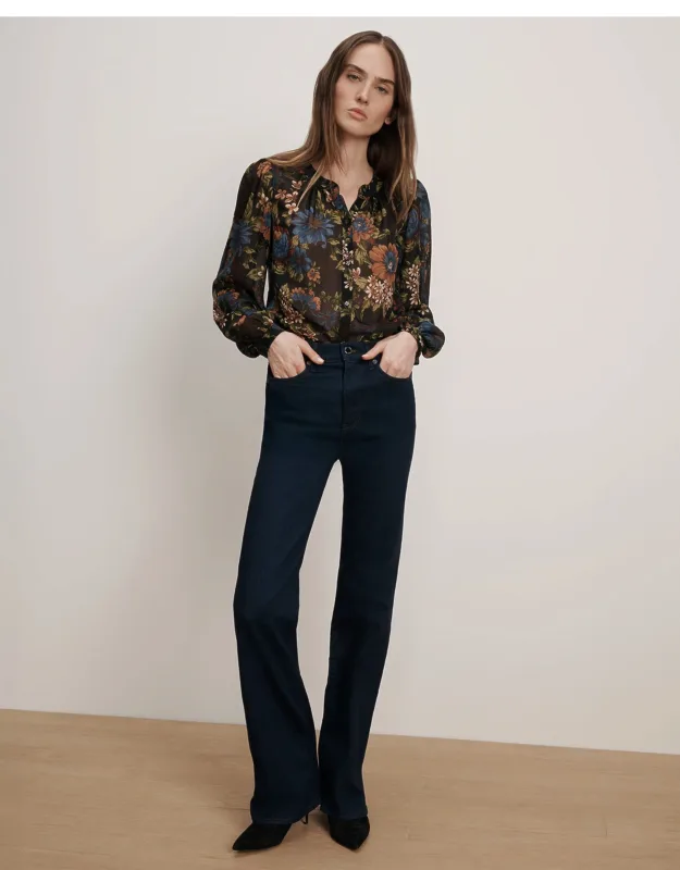 Crosbie Slim Wide-leg Jeans