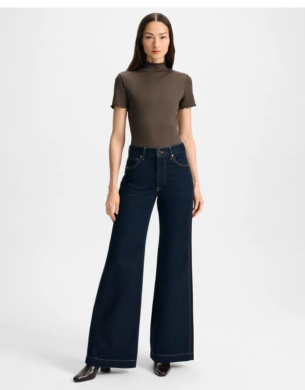 Wide-leg Jeans