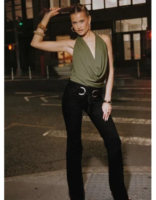 Twinflame Low Rise Hardware Pants