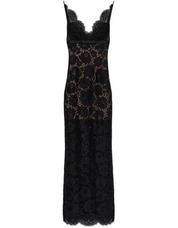 Floral Lace Maxi Dress