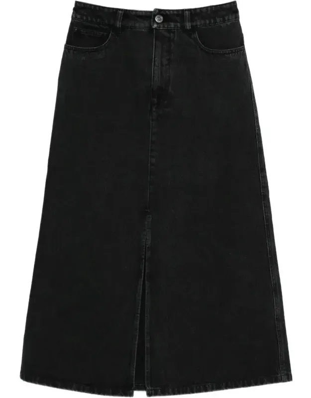 Georgia Denim Midi Skirt