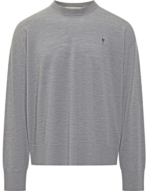 Wool Crew Neck Sweater