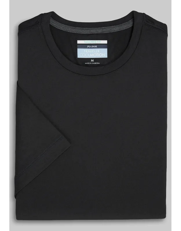 Traveler Collection Tailored Fit Cool Tech Crew Neck Shirt