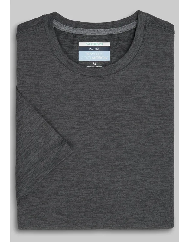 Traveler Collection Tailored Fit Cool Tech Crew Neck Shirt